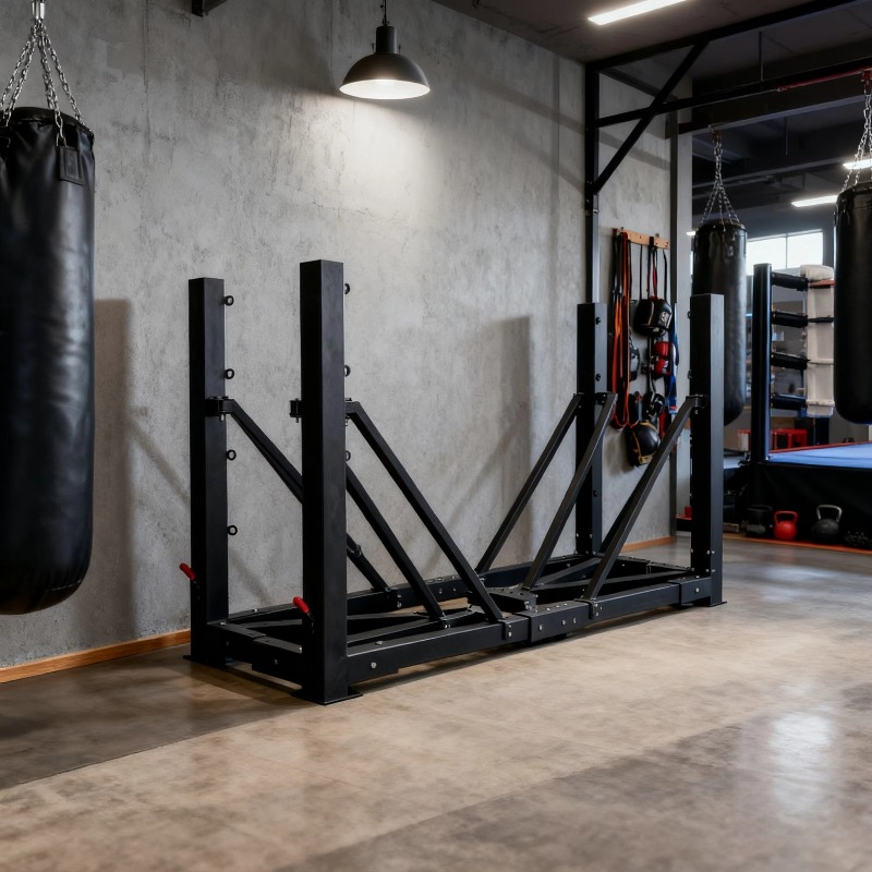 Home Gym Equipment Set - Set Ring Tinju Lipat Kecil, Peralatan