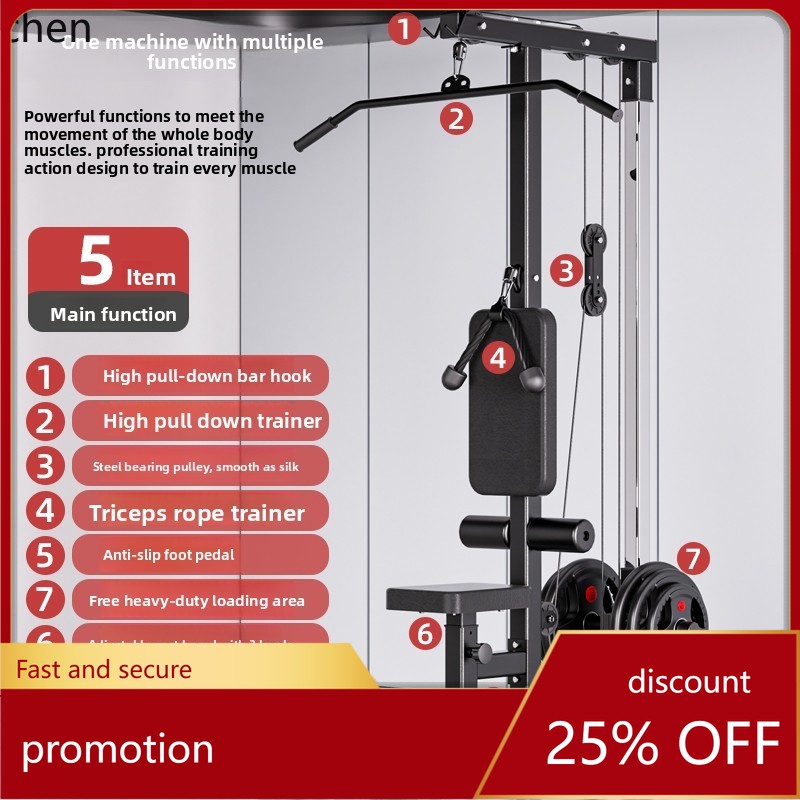 All In One Gym Home Equipment - Alat Latihan ZML Pull Down Trainer