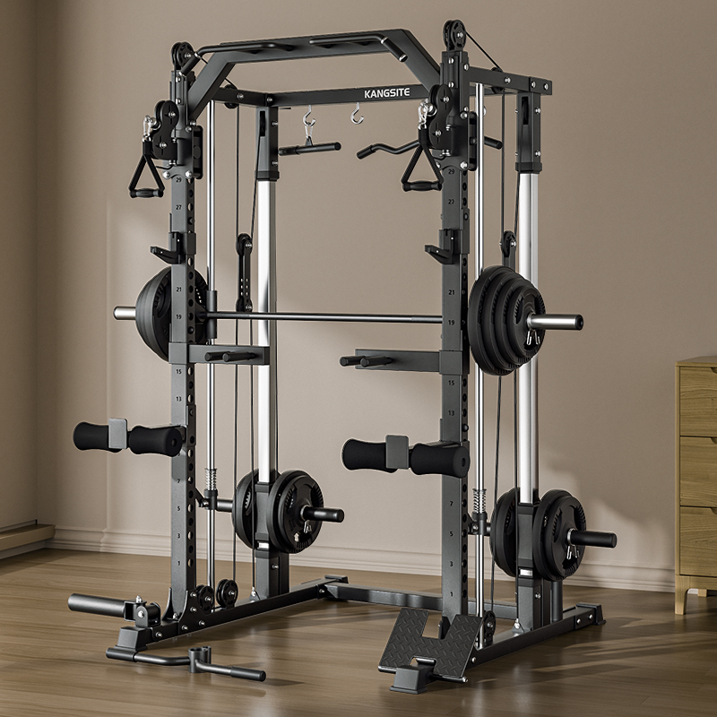 All In One Gym Home Equipment - Mesin Smith Multifungsi Profesional, Alat Latihan