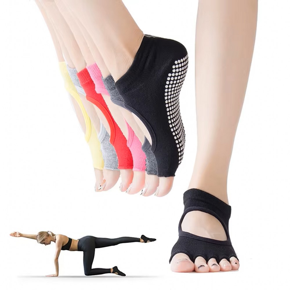 Home Gym Yoga - Kaus Kaki Yoga Tanpa Punggung dengan