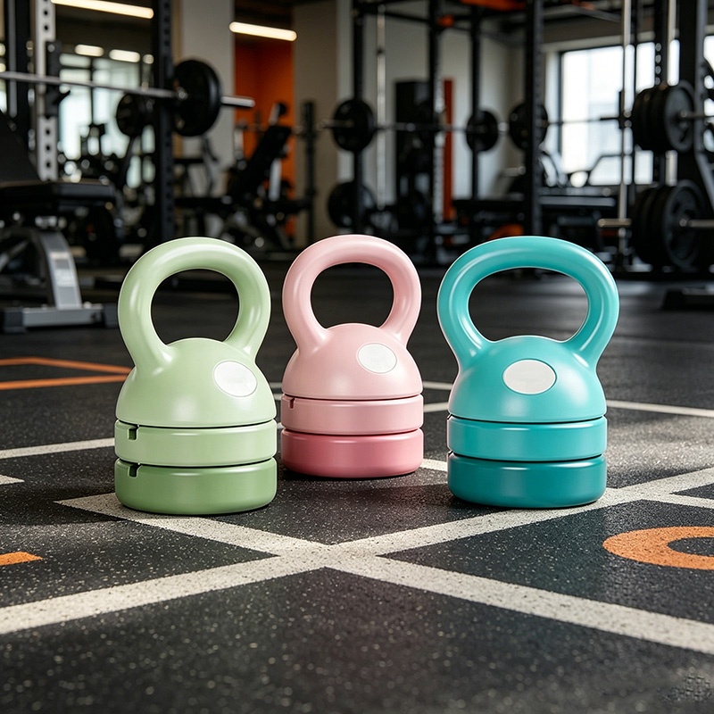 Kettlebell untuk Latihan Kekua - Home Gym Equipment Set ulasan dan harga