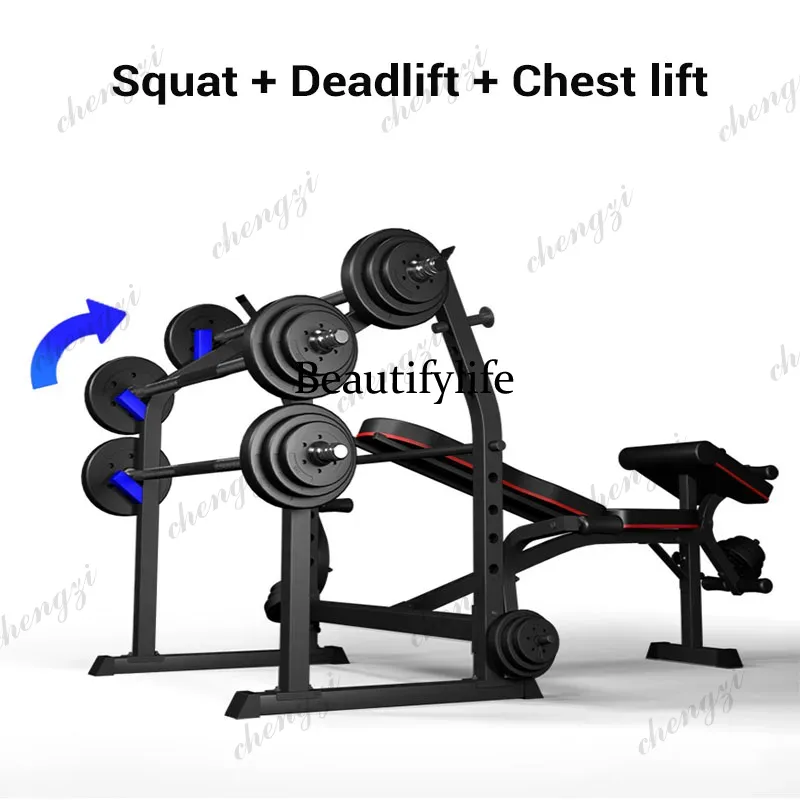 Rak Squat Multifungsi untuk Ru - Home Gym Equipment Set ulasan dan harga