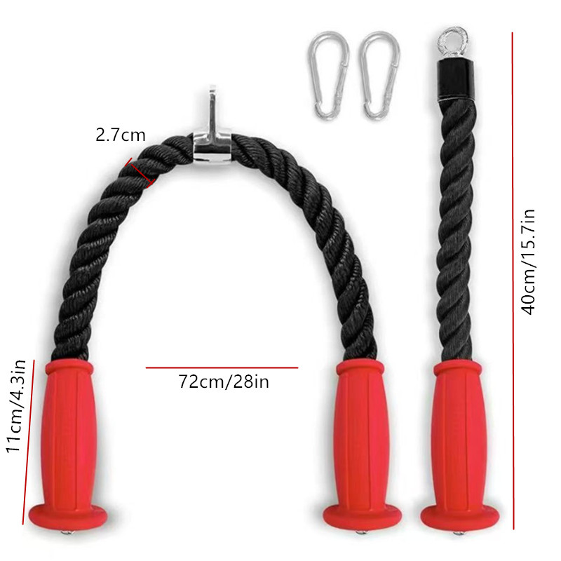 Tali Trisep Ergonomis Anti-sel - Home Gym Routine ulasan dan harga