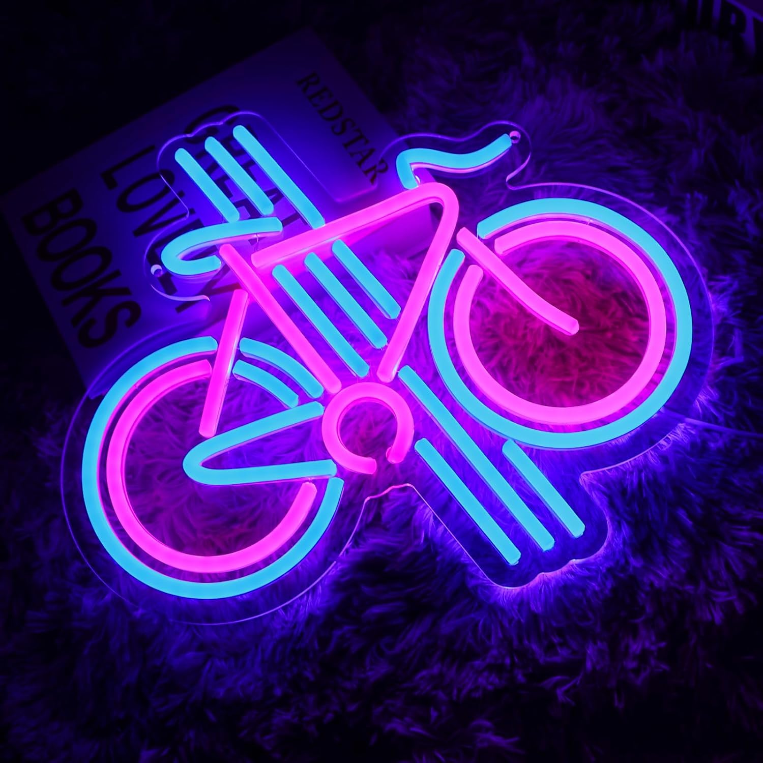 Lampu Neon Sepeda LED yang Dap - Home Gym Neon Sign ulasan dan harga