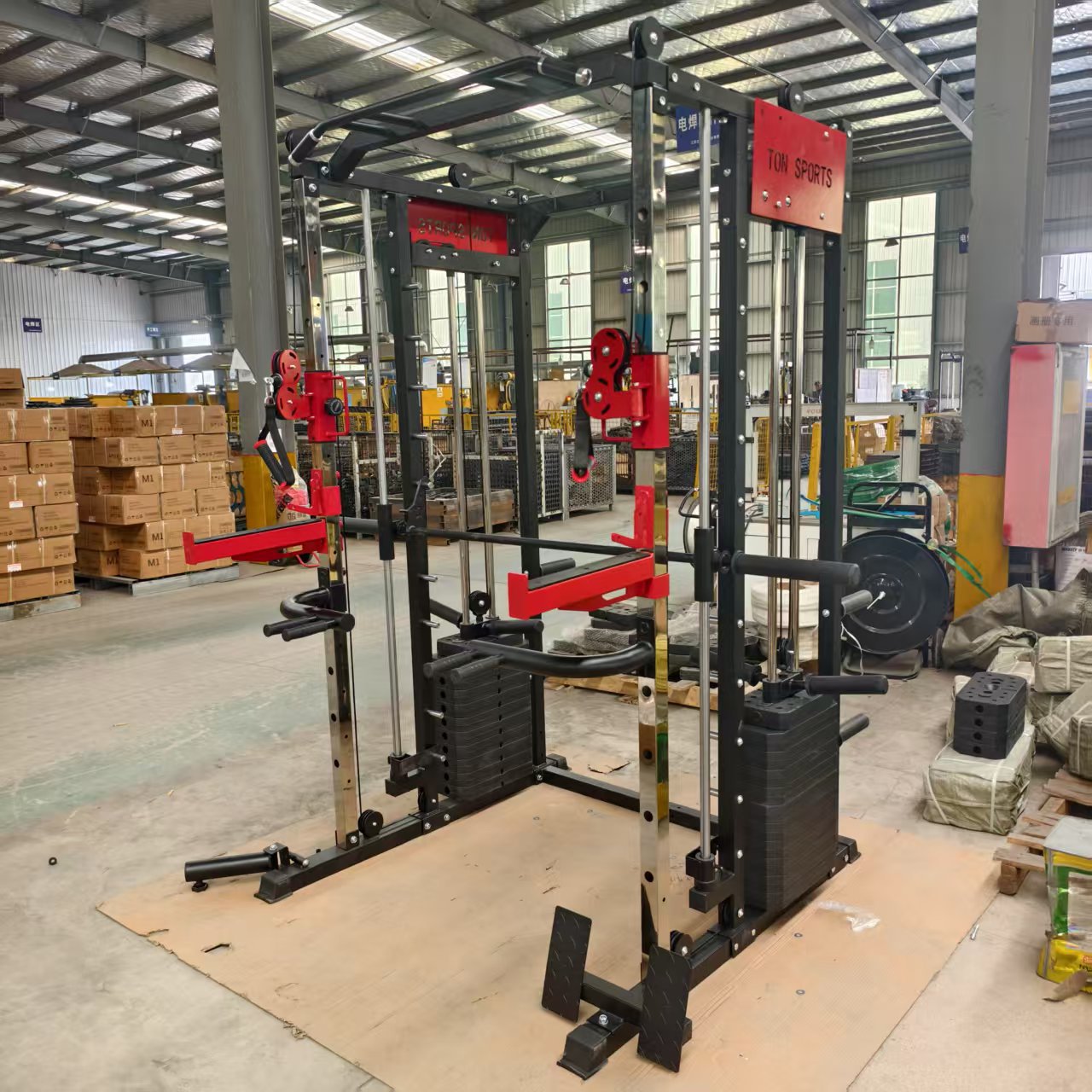 FDFIT Mesin Smith Multi-fungsi - All In One Gym Home Equipment ulasan dan harga