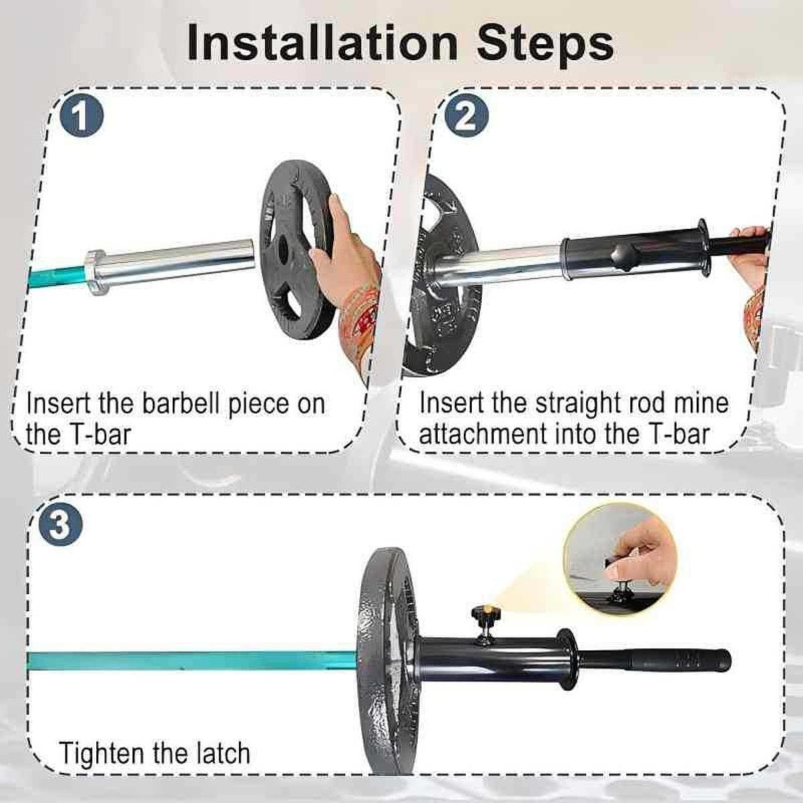 Pegangan Barbel Biceps, Alat L - Home Gym Equipment Set ulasan dan harga