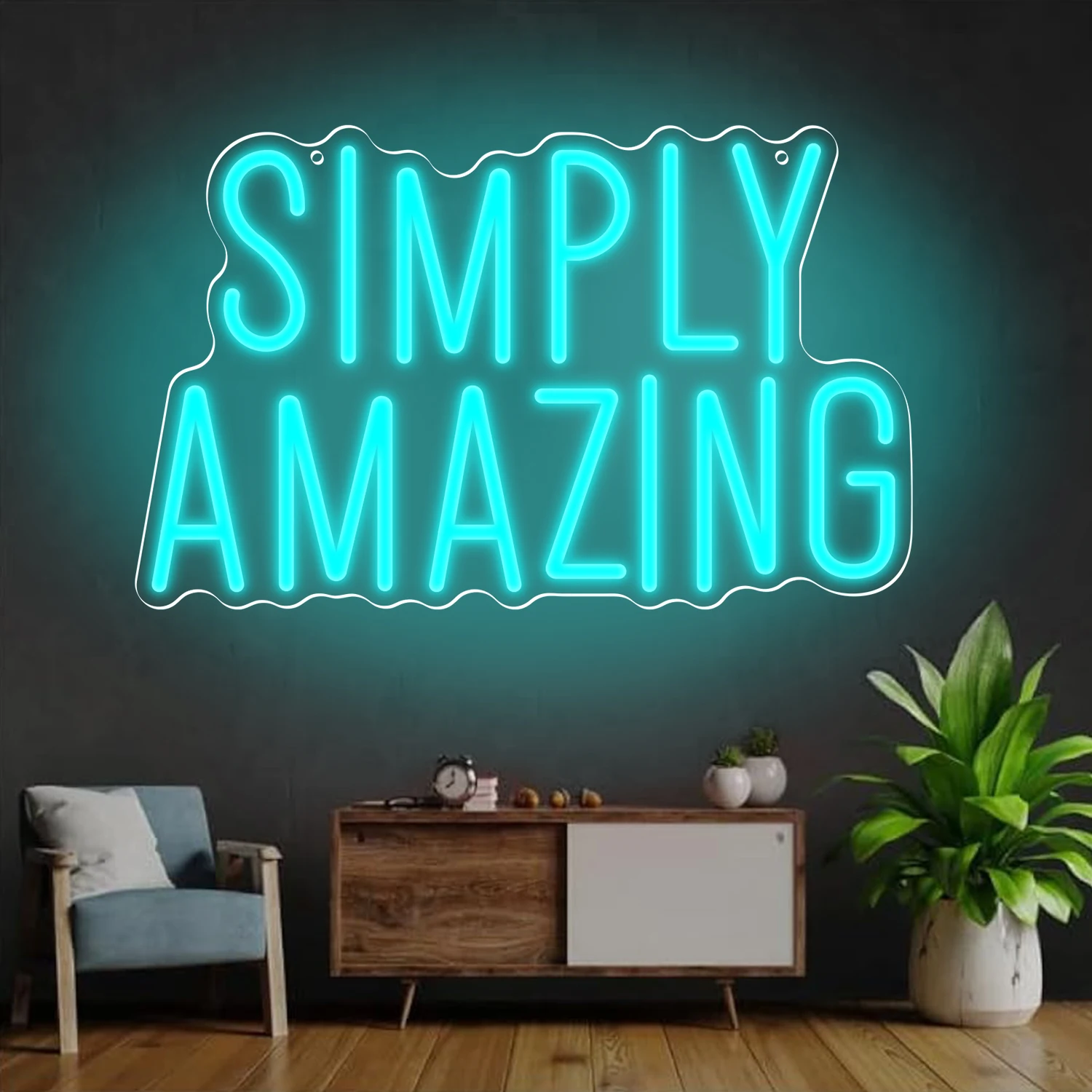 Lampu Neon dengan Kutipan Moti - Home Gym Neon Sign ulasan dan harga