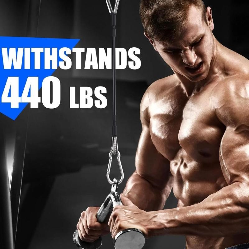 1/2 Buah Kabel Ekstensi Gym 25 - Lat Pulldown Cable ulasan dan harga