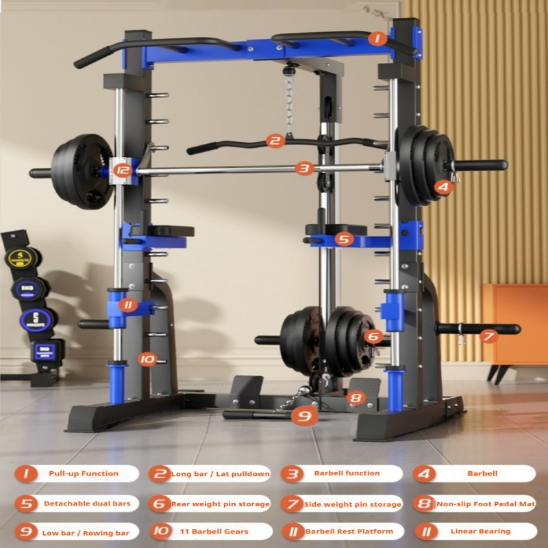 Rangka latihan multifungsi unt - Home Gym Equipment Set ulasan dan harga