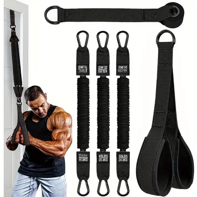 Set Tali Resistensi untuk Lati - Home Gym Equipment Set ulasan dan harga
